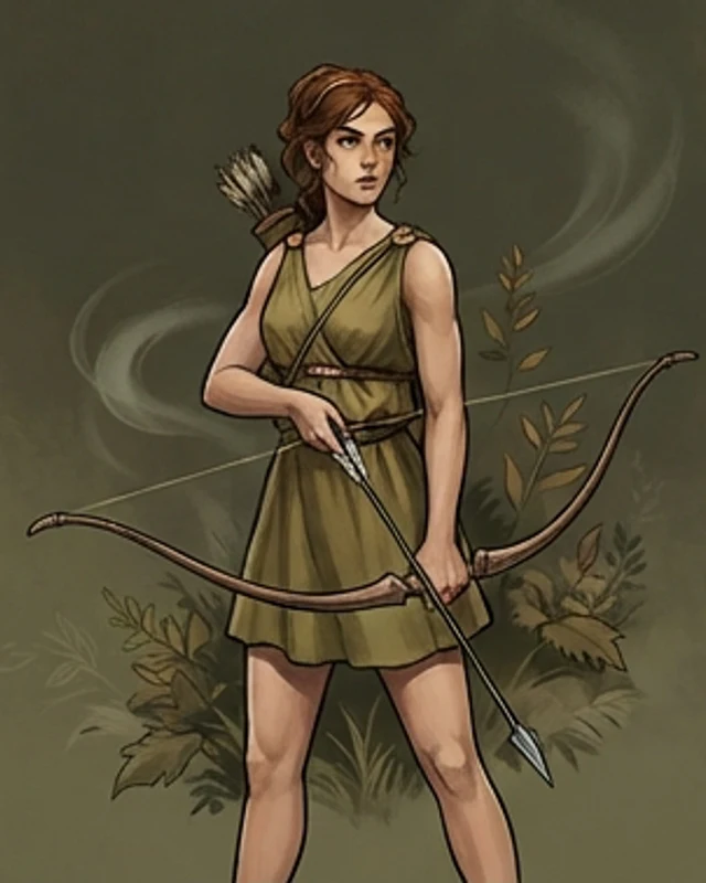 Portrait of Atalanta