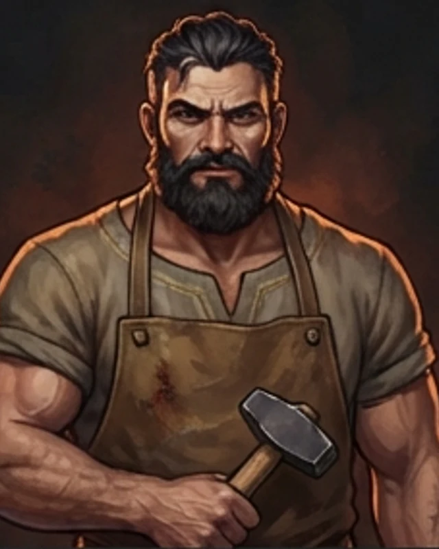 Portrait of Hephaestus