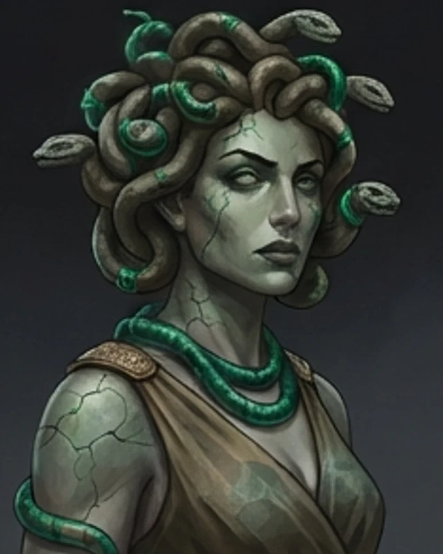 Portrait of Medusa